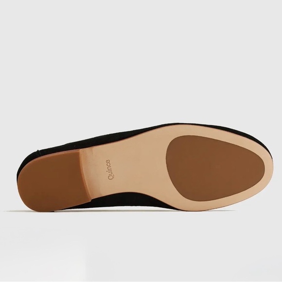 Elegant Black Italian Suede Women's Loafers Sz 11 NEVER WORN - Picture 4 of 4